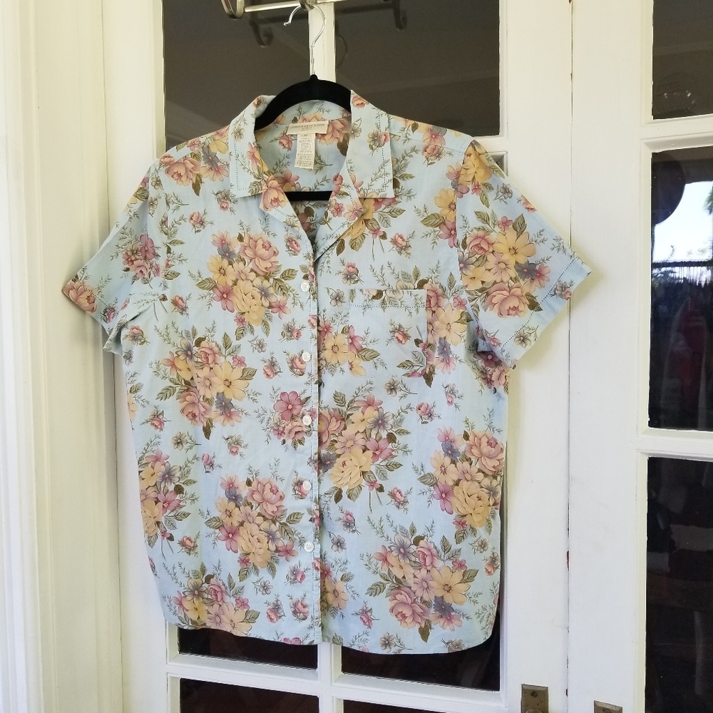 Vintage - Floral Blouse (Petite)